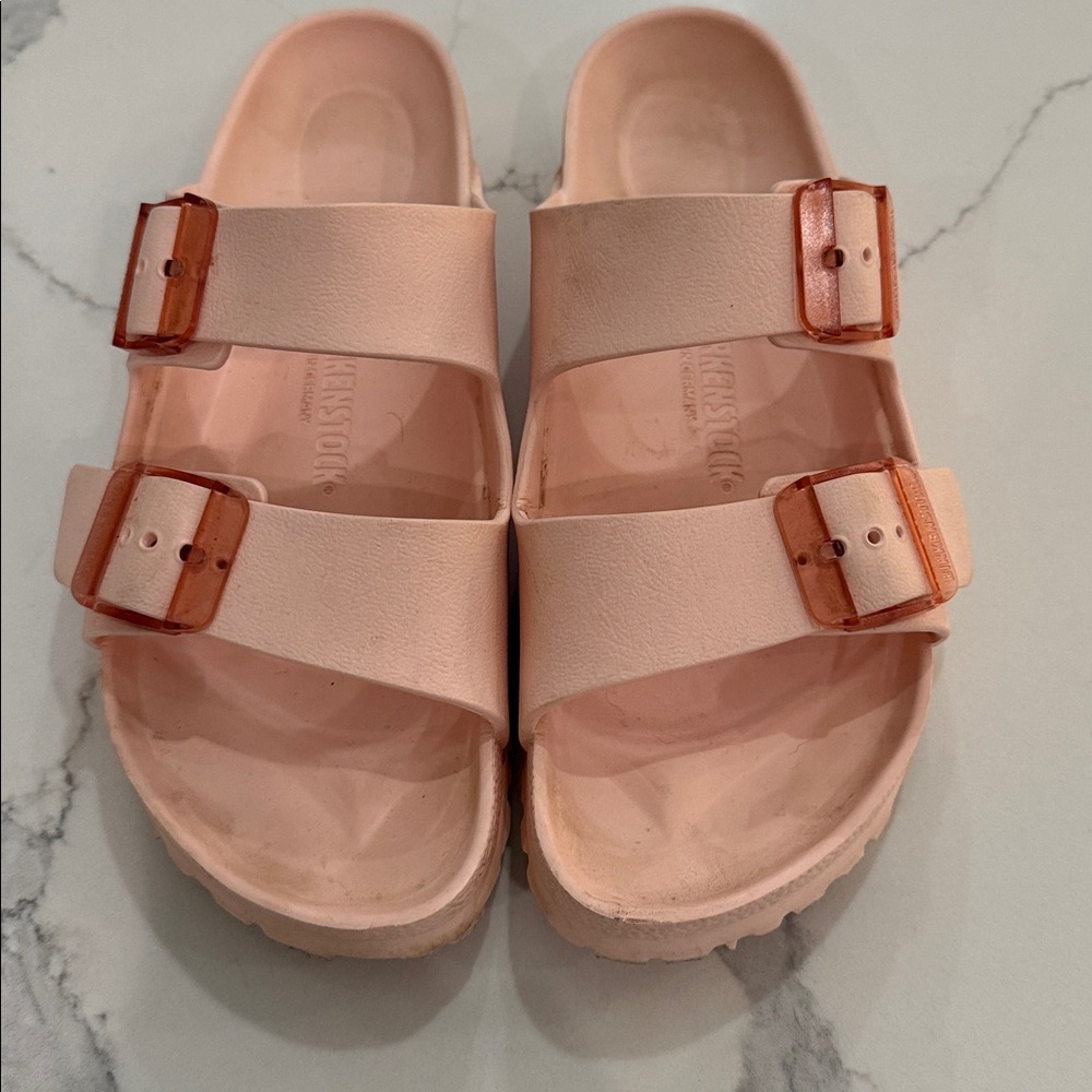 Birkenstock Light Pink Double Strap Sandals